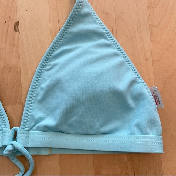 Esprit Ocean Blue Triangle Bikini Top - Picture 3 of 6